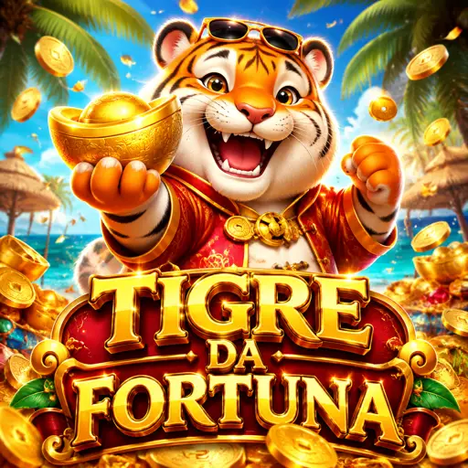 Slot Fortune Tiger com o tigre e símbolos de fortuna