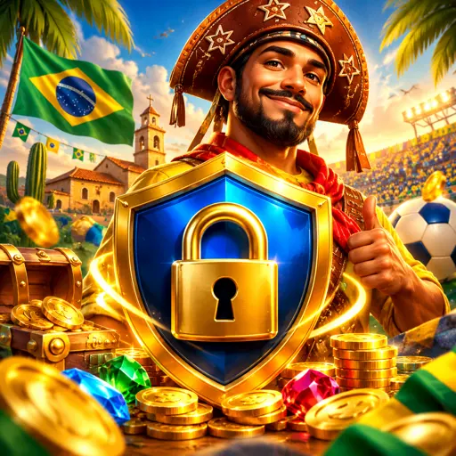 Cadeado de segurança representando conexão protegida para apostas no celular